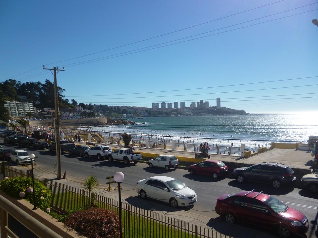 Departamento Frente al Mar Appartement Concón Kamer foto